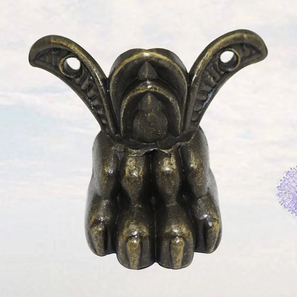 

6Pcs Zinc Alloy Furniture Support Legs Dark Green Sofa Couch Ottoman Accessories 43x34mm Sturdy Replacement Legs