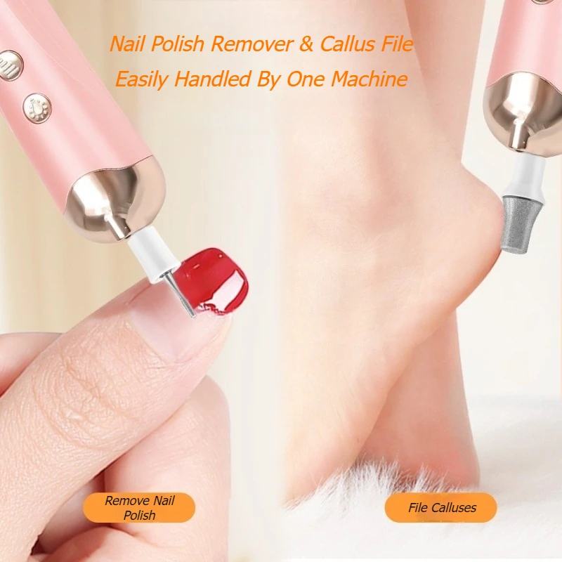 Multifunctional Nail Sander Professional Handpiece Nails Sanders Rechargeable Nails Polisher Wireless Mini Nail Stylist Supplies