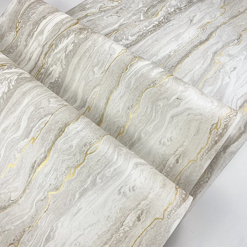 

Винтажные обои с мраморной текстурой в рулоне, классические крапчатые цементные бронзовые обои для домашнего декора для стен