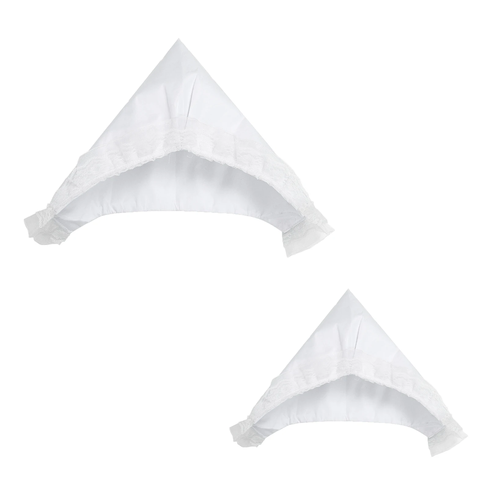 레이스 테두리 파티 모자 농촌 스타일 모자 성인을 위한 절묘한 의상 액세서리 어린이 사진 공연