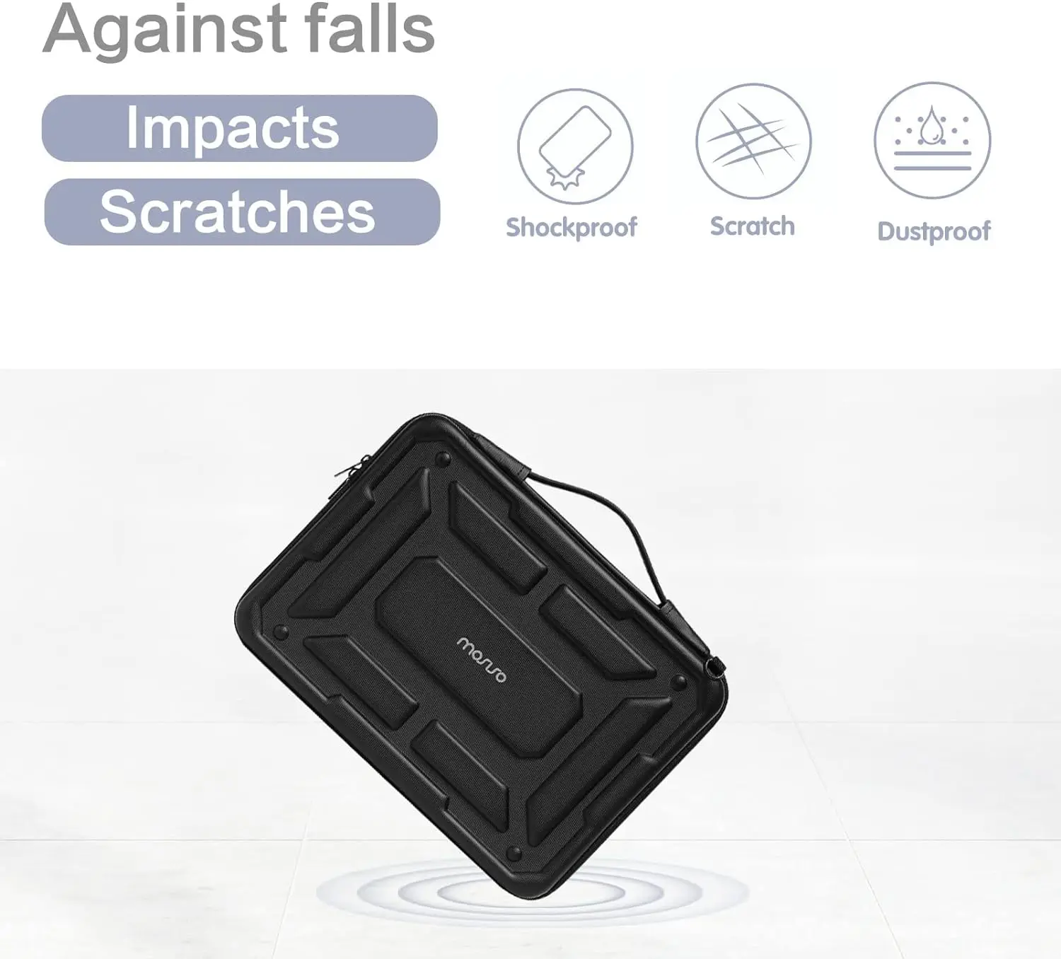 Imagem -05 - Impermeável do Portátil para Macbook Air Pro Maleta de Ombro Capa de Manga m1 m2 m3 Notebook 13.3 13 14 15 16 Polegada 2024 2023 Case