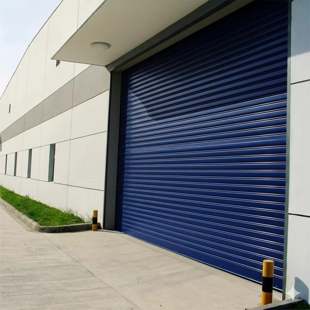Any Size Custom Full Automatic Aluminum Roller Shutter Garage Door Safe Fast Smooth Operation Anti Theft Home Use
