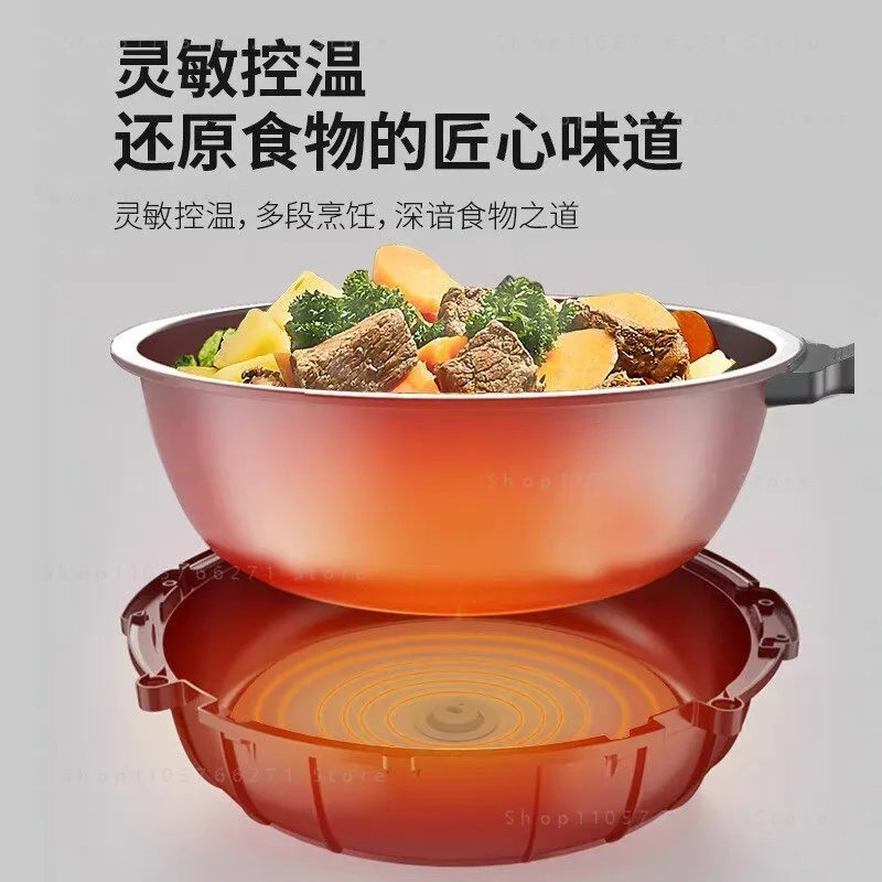 for CJ-A9 220V Dishes Making Machine Fully Automatic Household Intelligent Cooking Machines 1200W Kitchen Cooking Machinery A9