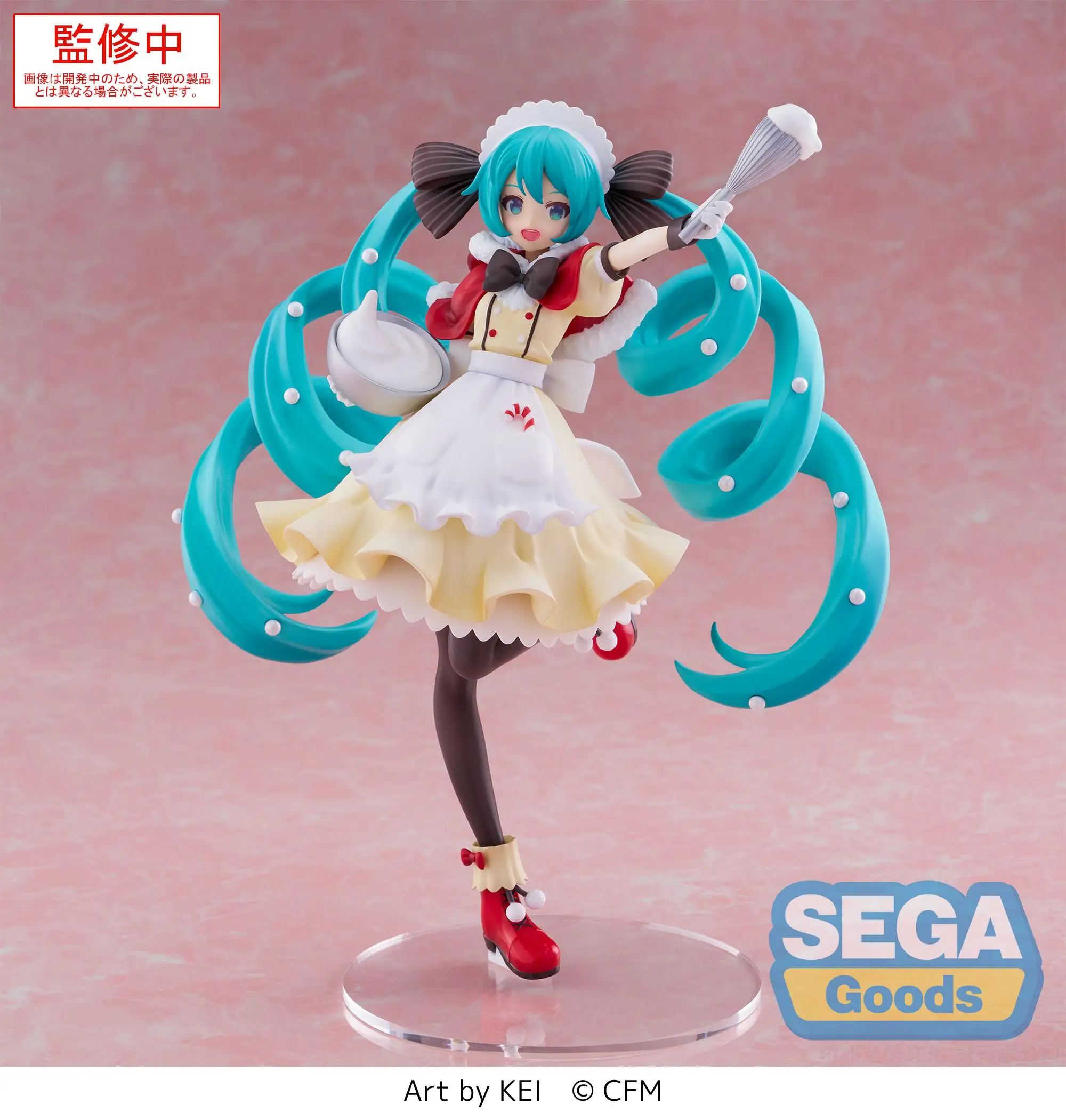 オリジナルセガ初音ミククリスマス-2025-フィギュアアニメ-pvc-モデルコレクション置物アクション玩具装飾アニメ人形