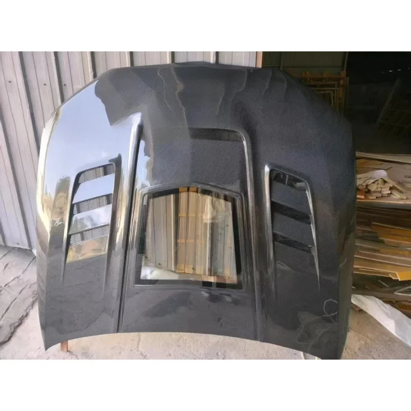 High Quality OEM Fit Carbon Fiber Front Bonnet With Transparent Center Glass Exterior Mod Parts Fit G20 G28