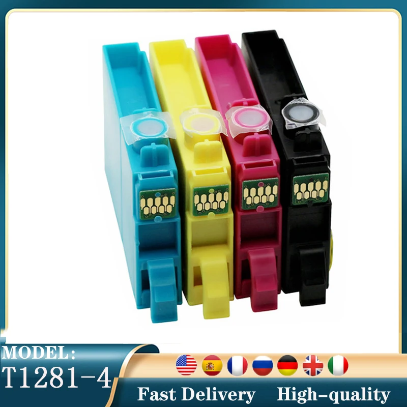 T1281 T1282 T1283 1284 картридж, совместимый для Epson Stylus S22 SX125 SX130 SX230 SX235W SX420W SX425W SX430W SX435W