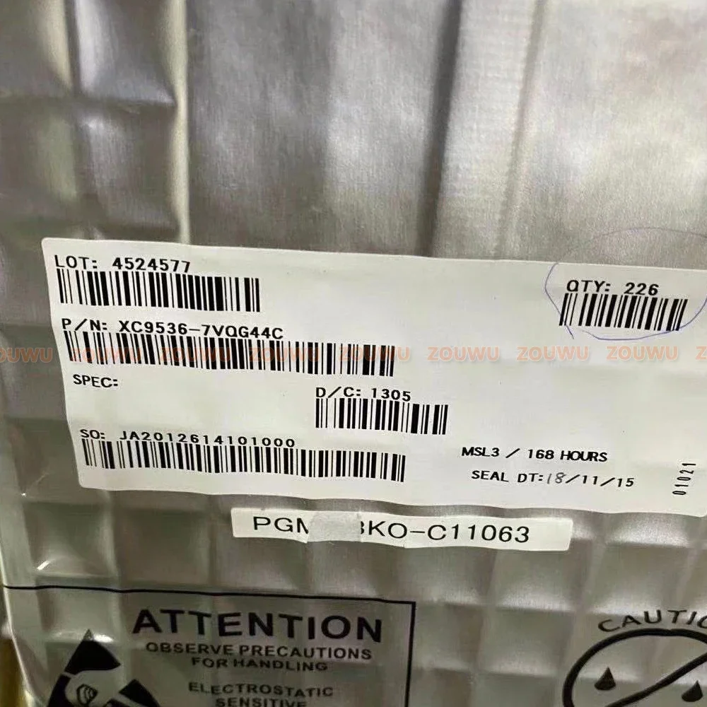 1PCS/LOT XC9536-7VQG44C XC9536 VQG44 QFP  LILLARD store only sells 100% original products