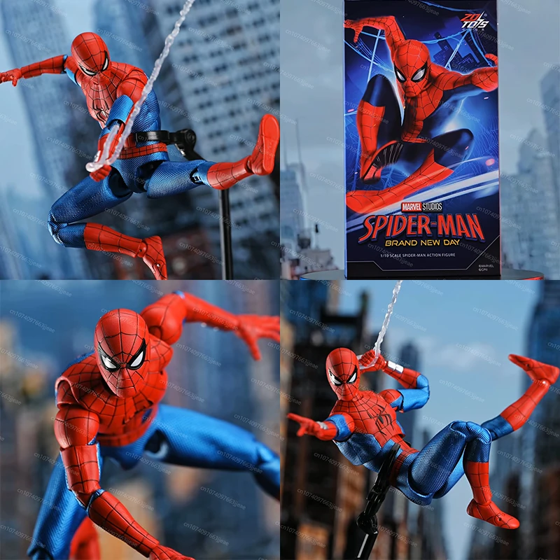 

ZD Toys Spiderman Brand New Day Action Figure New Movie Spider Man 4 Figure PVC Spider-Man Collection Decoration Model Toy