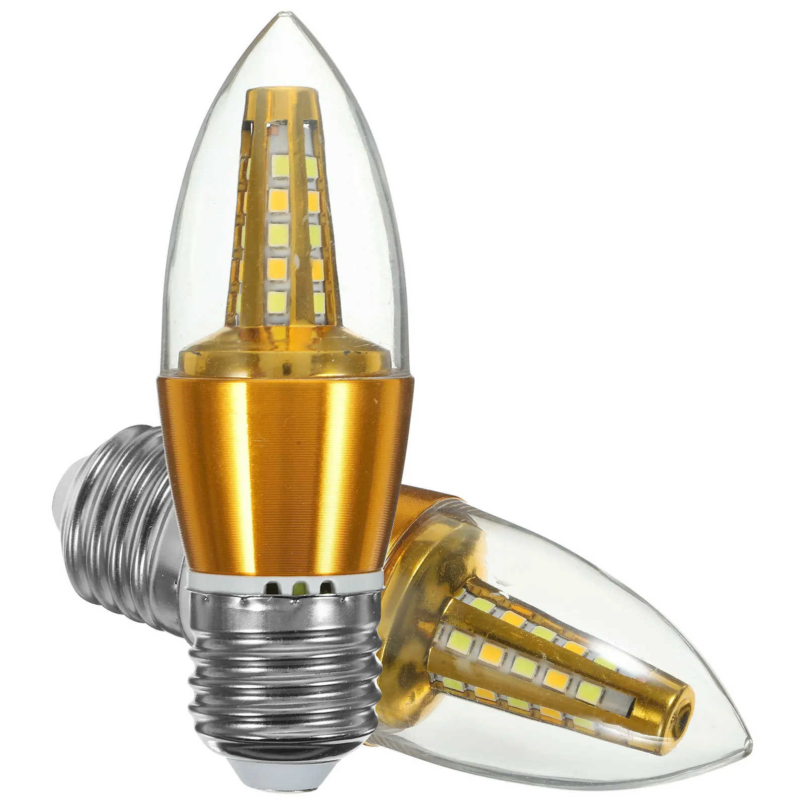 2 قطعة LED ضوء لمبة 7 واط يعتم متعددة الأغراض قاعدة برغي صغيرة مكافحة الدوخة لا اصطرابي توفير الطاقة