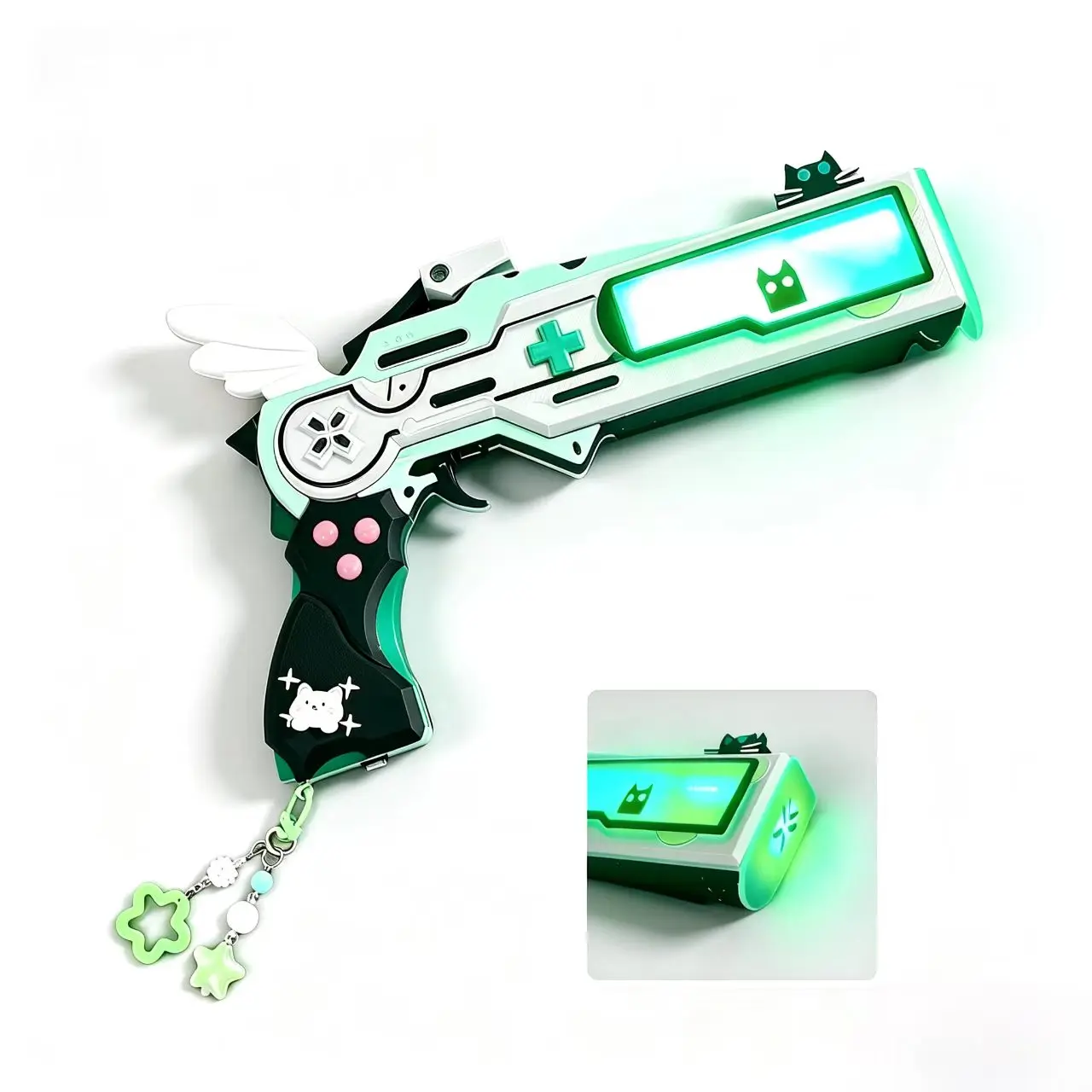 Lynae Wuthering Waves Cosplay Handheld Prop Cartoon Handgun Guns Waist Decoration Hallowmas Props Ornament gift Props