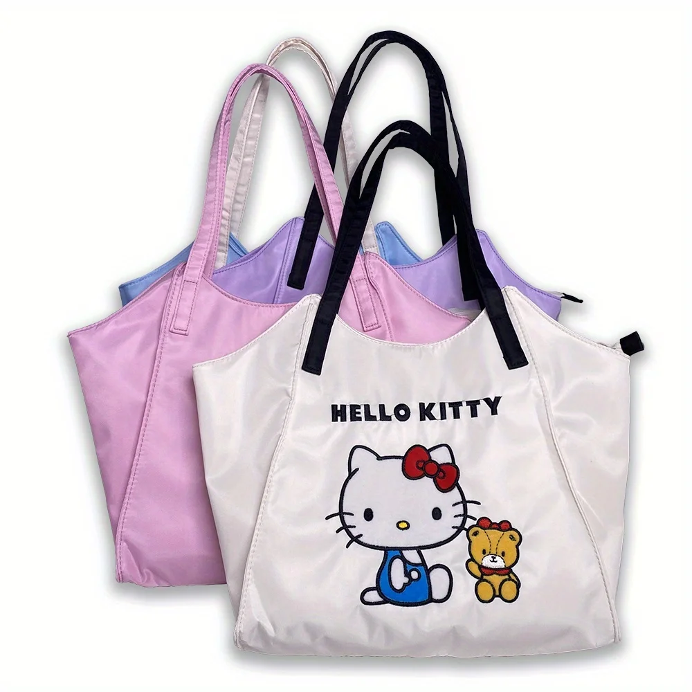 

1 pcs Sanrio Family Cute Big Handbag Cartoon Shoulder Bag Large Capacity Shopping Bag Women's Shoulder Bag