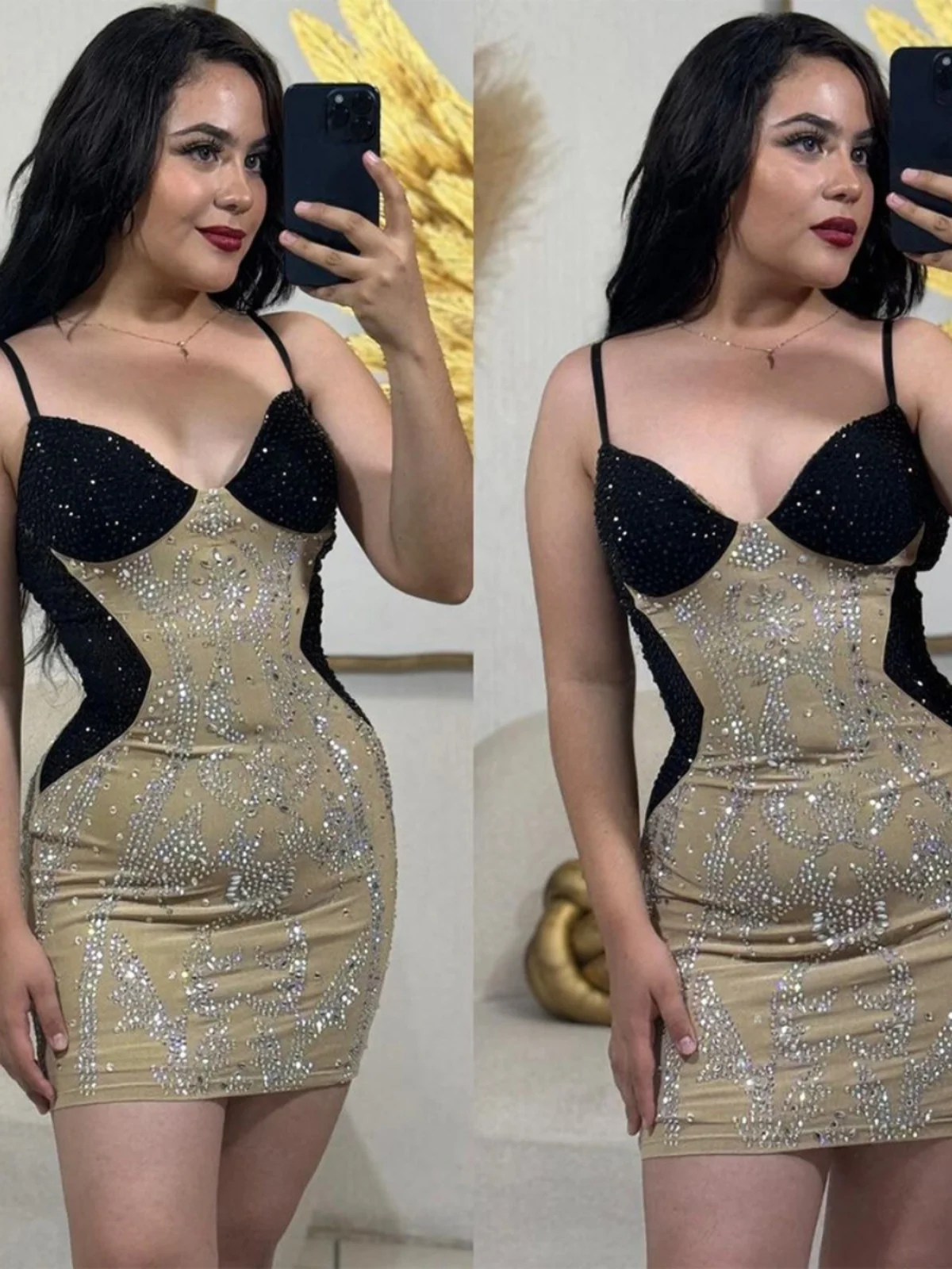 

Сексуальная облегающая юбка со стразами Dr, женская сексуальная юбка из полиэфирного волокна на бретельках со средней талией No Sve Bodycon Dr