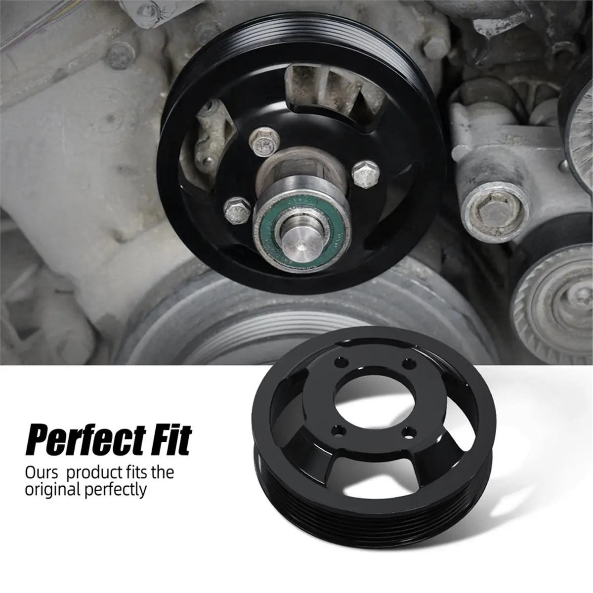 compatible-11511436590-aluminum-water-pump-pulley-11511436590-for-e39-525i-528i-530ie46-325i-328i-330ix3-e83x5-e53z3-z4