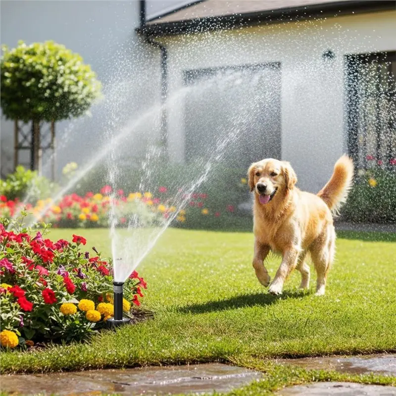 [NEW!A08R】 Efficient Lawn Irrigation System 10 Pack 4 Inch Retractable Sprinkler Heads For 1800 Series Adjustable Sprinkle Radii