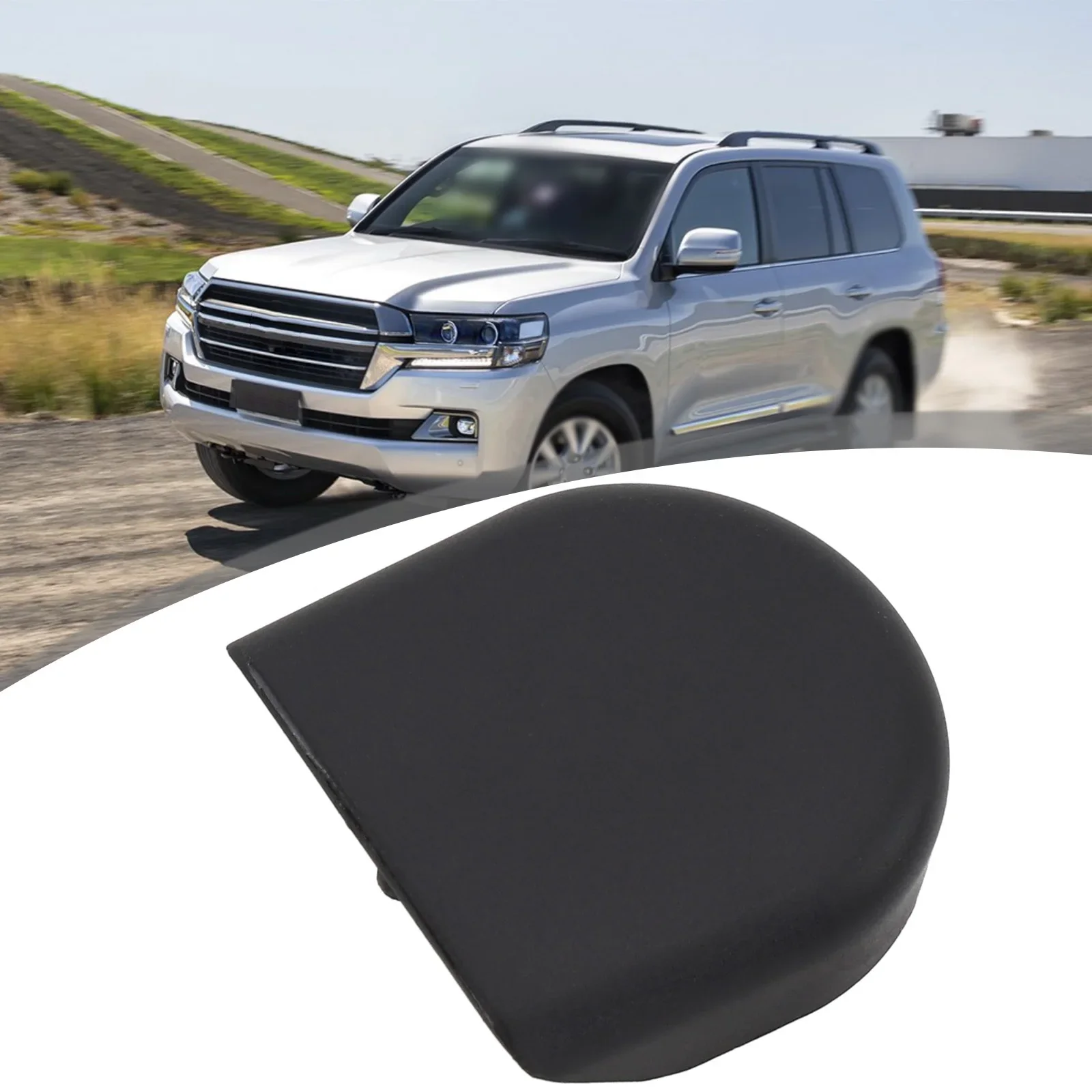 For Vehicle Repair Silver Windscreen Wiper Dust Cover Wiper Dust End Cover High Strength OEM Number 85292-44010