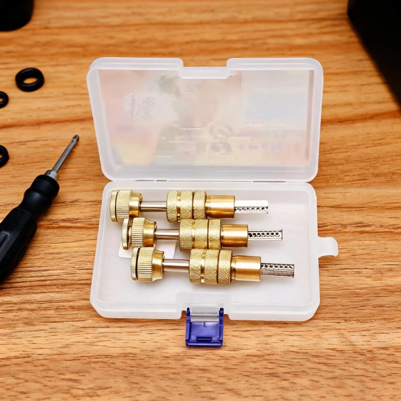 2026 New GOSO Original Two-Row Semi Circle Keyway 11 Pins Dimple A.B KABA Locksmith Toolkit Tools Spring Loaded Bump Lock Tools
