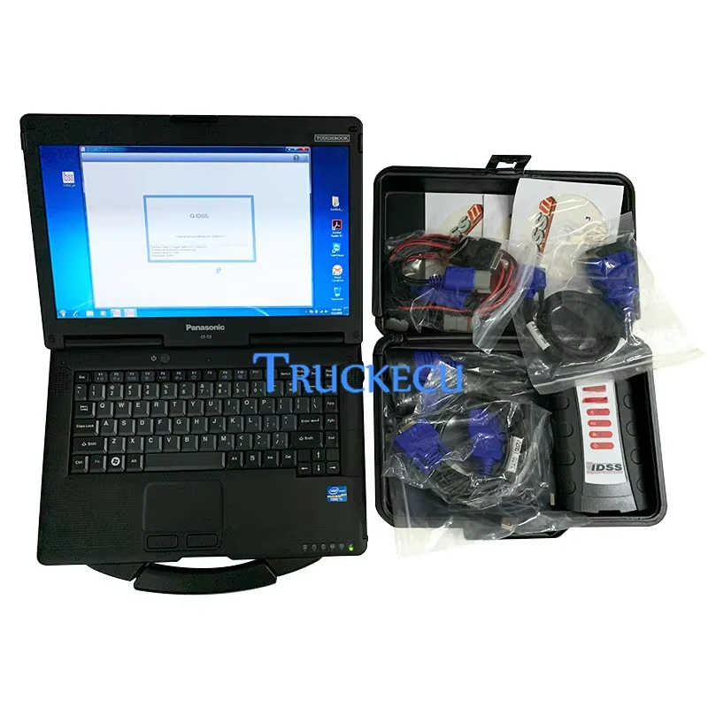 III  G- E-IDSS  engine Truck excavator EURO6/5 Diagnostic tool+CF52/CF53 Laptop