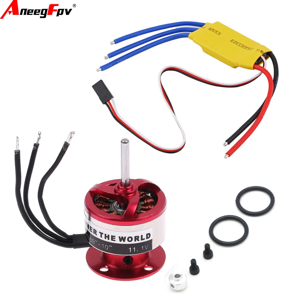 EMAX CF2822  1200KV Outrunner Motor +   XXD 30A ESC For  Rc Airplane
