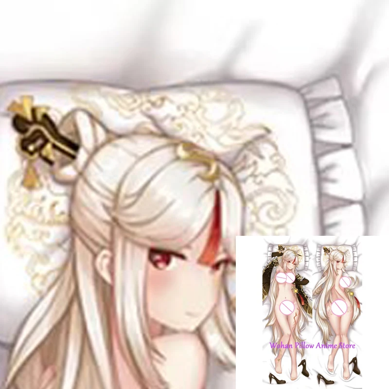 

Dakimakura Anime Pillow Cover Ningguang Double Sided Print Life-size Christmas Decoration