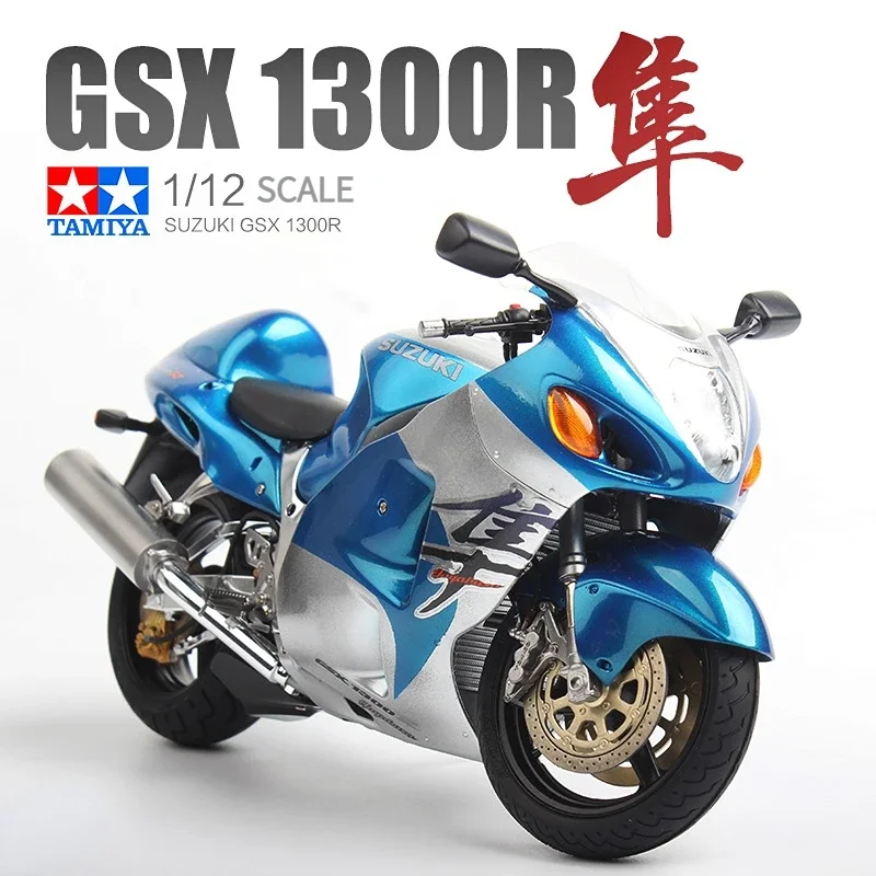 Tamiya 14090 Plastic Model 1/12 for SUZUKI Hayabusa 1300 (GSX1300R) Motorcycle Assembly Model Building for Model Hobby DIY Toys