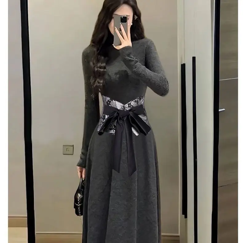 女性用ウエストシールドレススカートベルト装飾ハイエンドセンセーション新中国風民族レトロアクセサリーアンサンブル