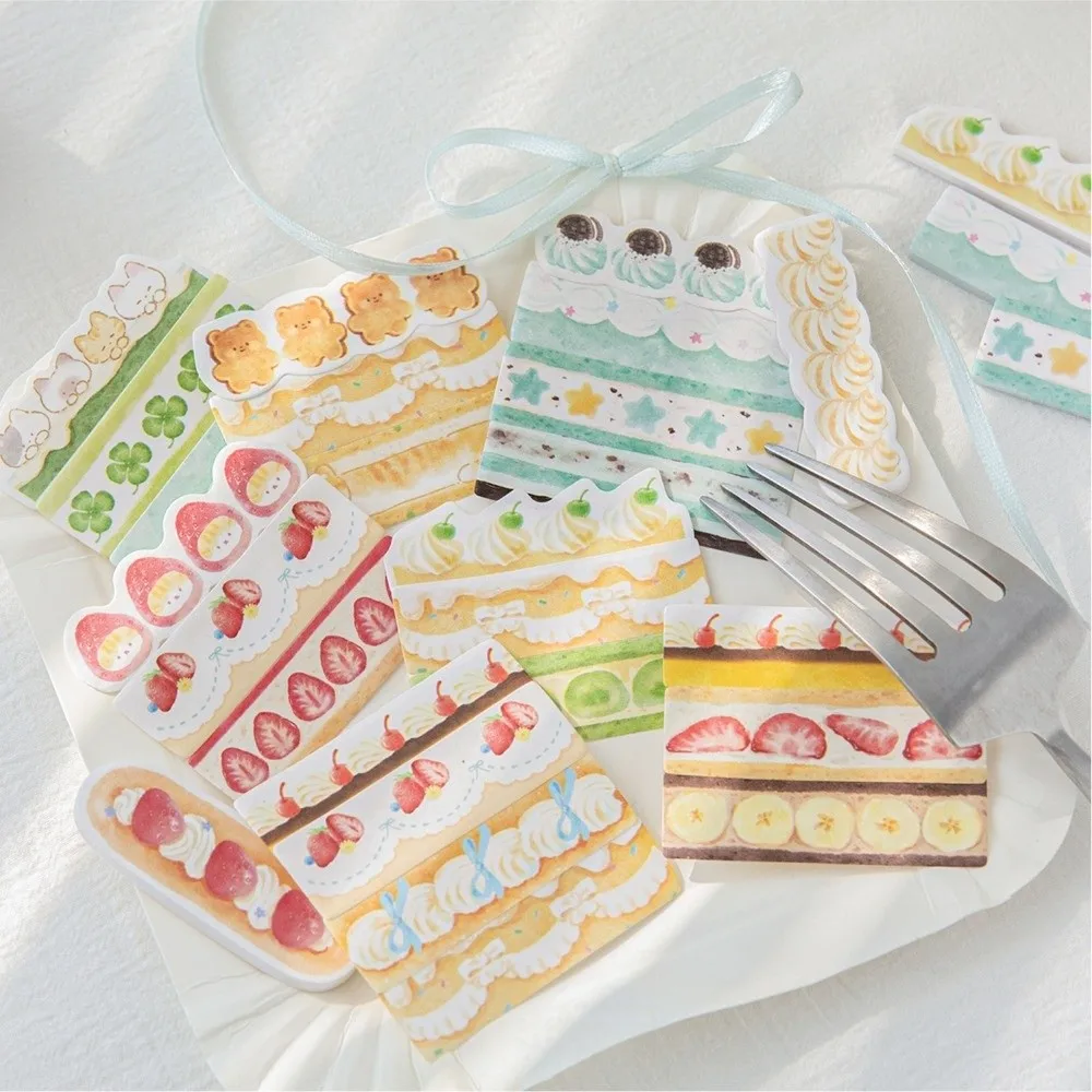 180pcs High Quality Cake Shop Series Tag Label Sticker Self Adhesive Cake Appearance Message Sticker Scrapbooking Sticker