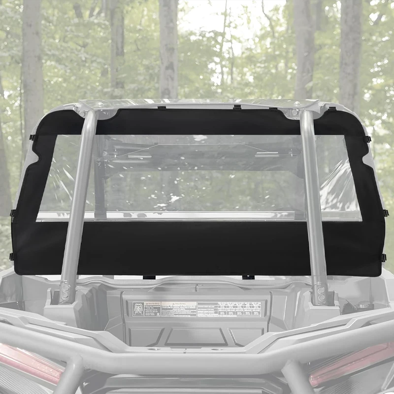 UTV RZR 1000 XP Rear Window Back Window Soft Rear Windshield for Polaris RZR 1000 XP/XP 4 1000/XP Turbo 2014-2023