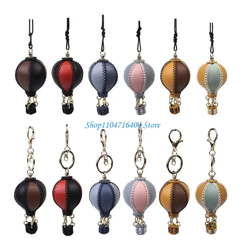 

y1gd PU Leather Auto Interior Hanging Ornament Mobile Pendant Present