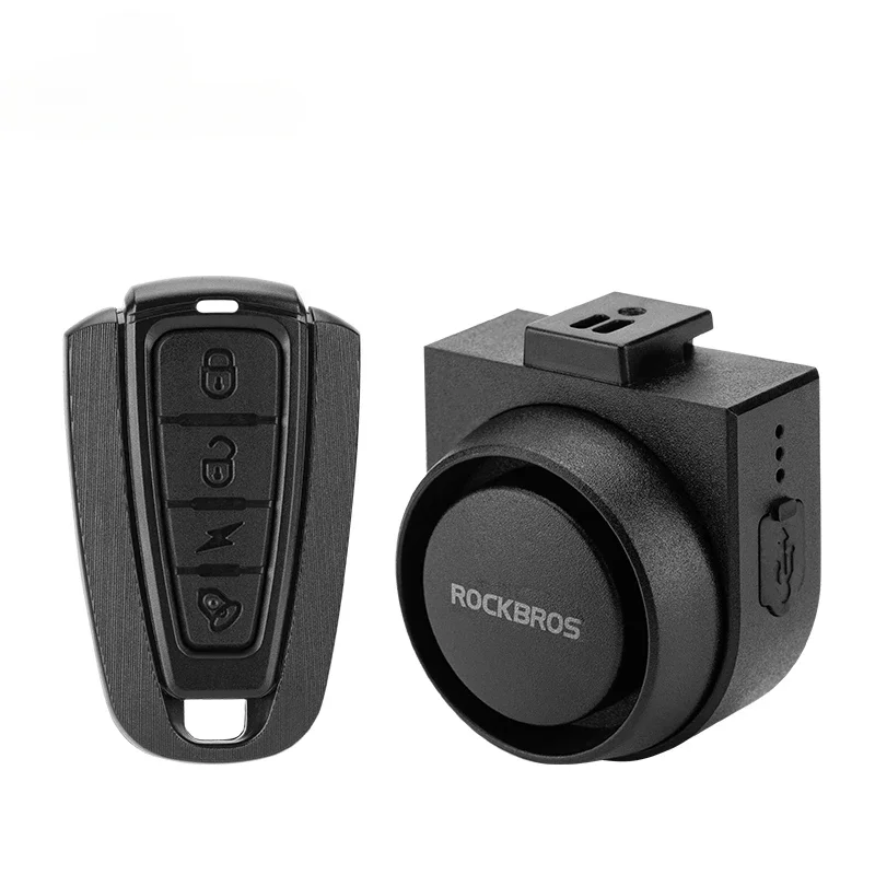 Cycling Handlebar Mountain Bike Bicycle Horns Bell Rechargeable Electric Alarm Bell