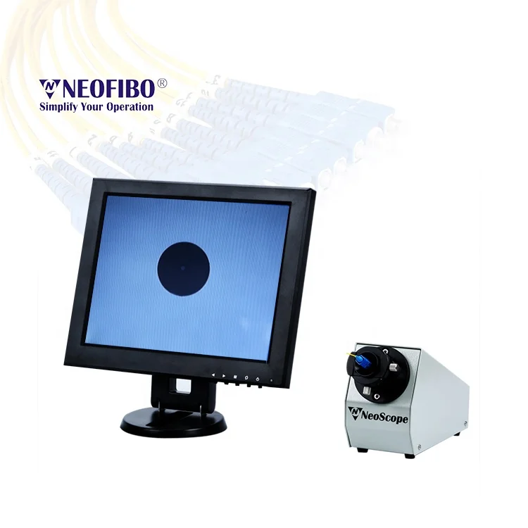 Neofibo FK4-210P checker optical end face fiber inspection scope tool inspection fiber microscope