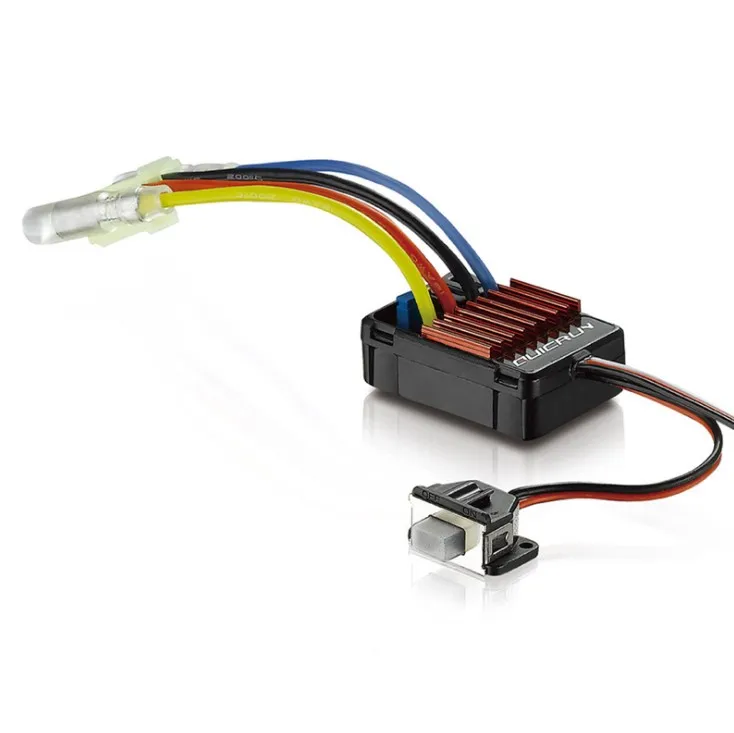 Hobbywing QuicRun 1625 Brushed ESC High reliability and durability Automatic throttle stroke calibration