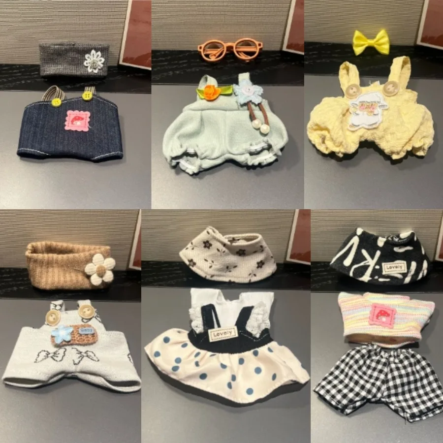

For 17cm V1V2 Labubu Doll Casual Suit Doll Replacement