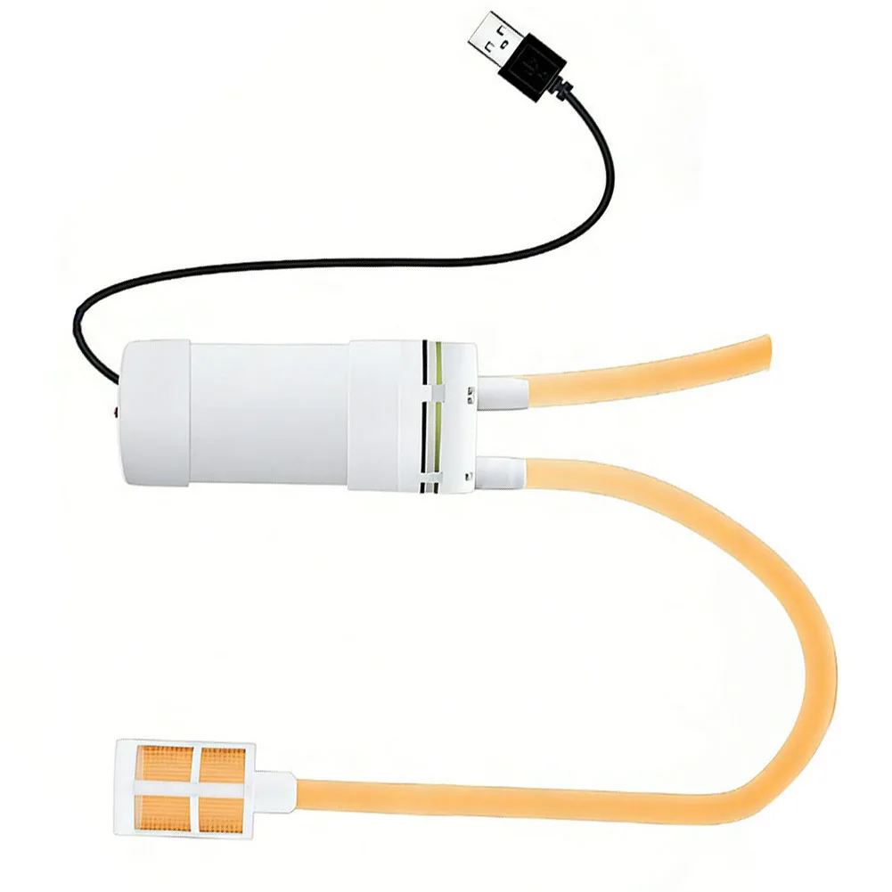USB Rechargeable Siphon Pump for Beverage Transfer in Homebrewing Systems Compatible with Standard Carboy and Bucket Sizes