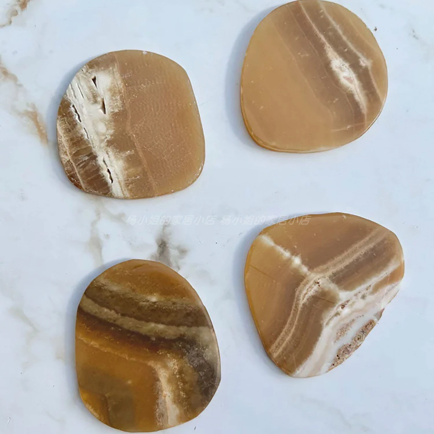 French 100%Natural Marble Wine Coaster Whiskey Storage Tray Designer Jewelry Storage Plate