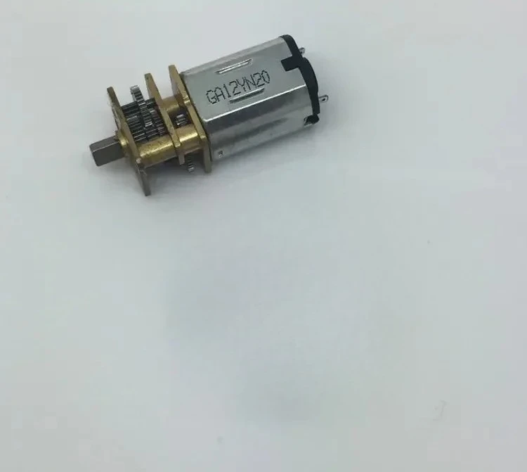 All-metal N20 geared motor, robot/smart car/electronic door lock motor 3 volts 20 rpm