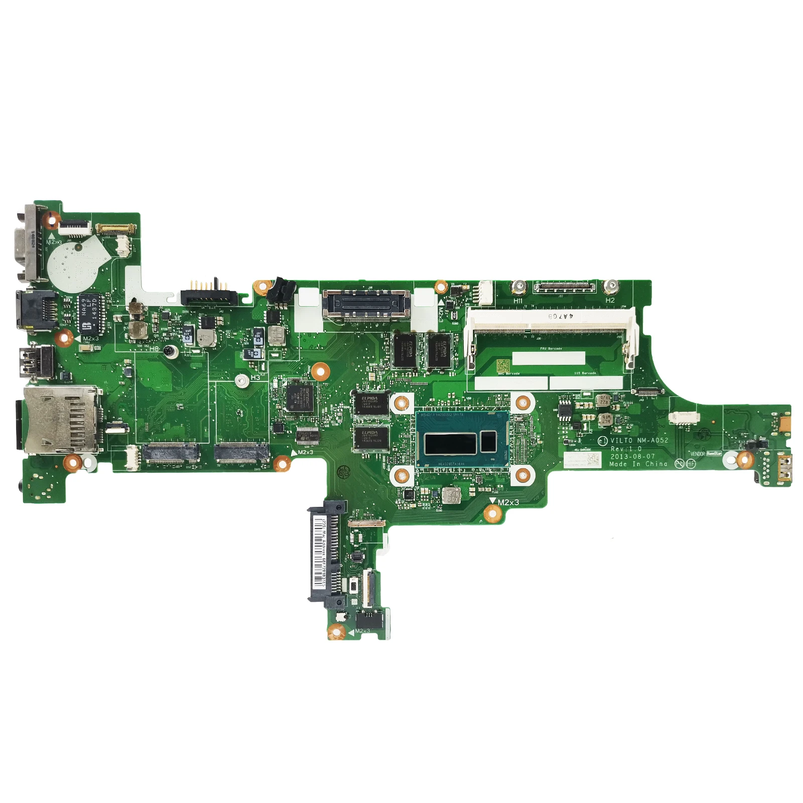 T440S Notebook Mainboard For Lenovo ThinkPad Laptop Motherboard With I5-4300U 4GB RAM VILT0 NM-A052 FRU 04X3901 Fully Tested