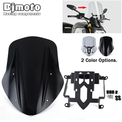 Motorcycle Windshield Windscreen For Ducati Diavel 2019 2020 2021 Wind Deflector Accessories