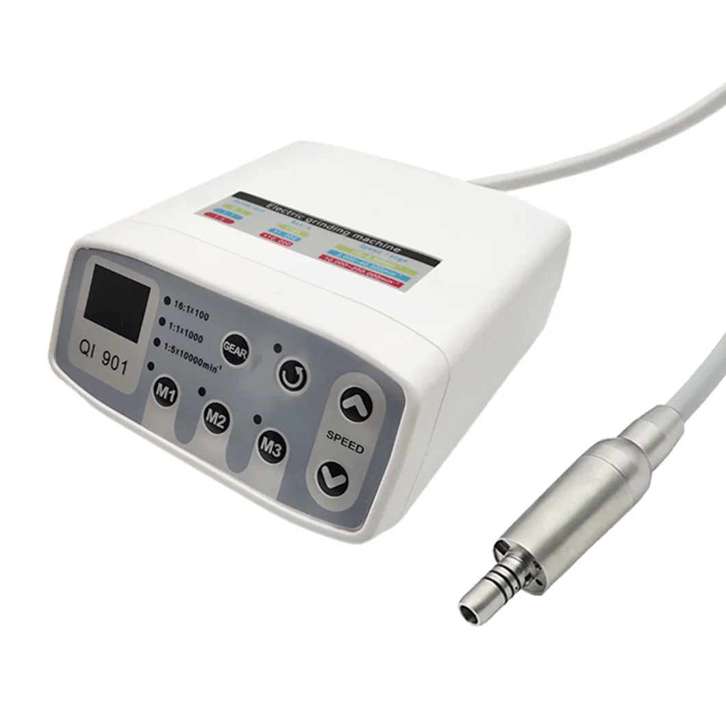 

LED Illumination Den tal Grinding Machine 2/4 Holes Connection Den tal Brushless Electric Den tal Micro Motor
