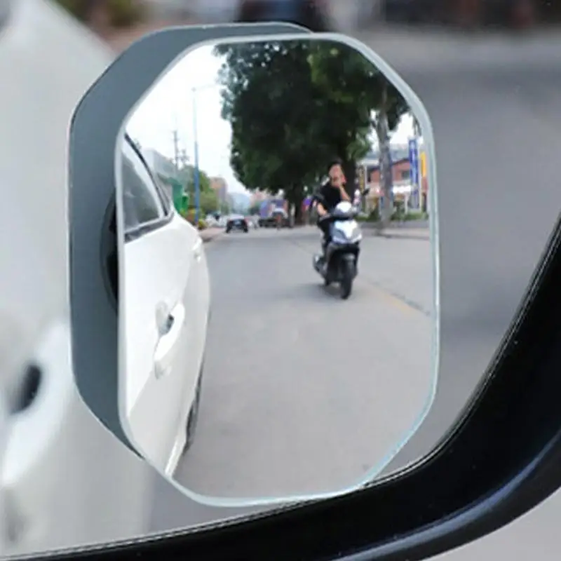 For Refer To Description  Rearview Blindspot Glass High Definition Car Glass Rearview Glass Frameless Wide Angle Adjustable