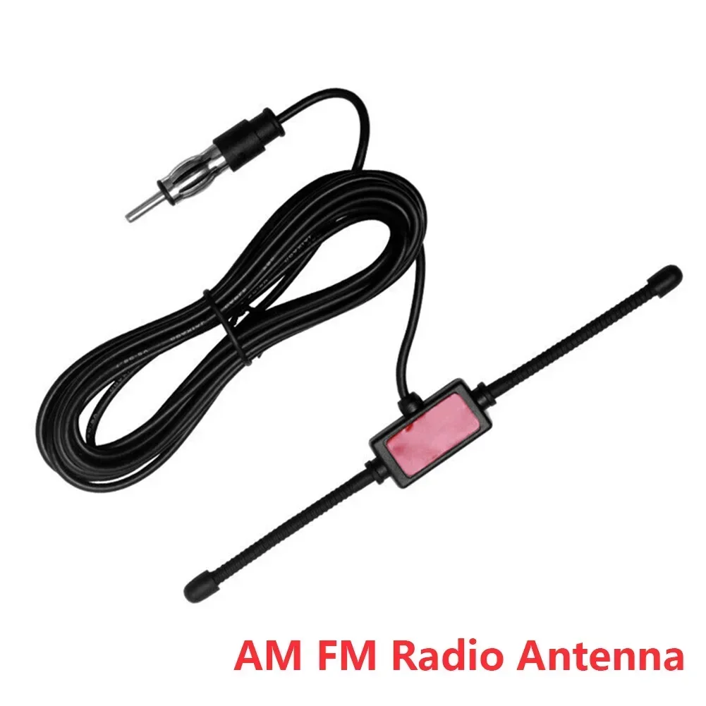 1pc Car Dipole Antenna Boat Stereo AM FM Glass Antenna Radio Antenna Car Windshield AM FM Radio Antenna Signal Amplifier