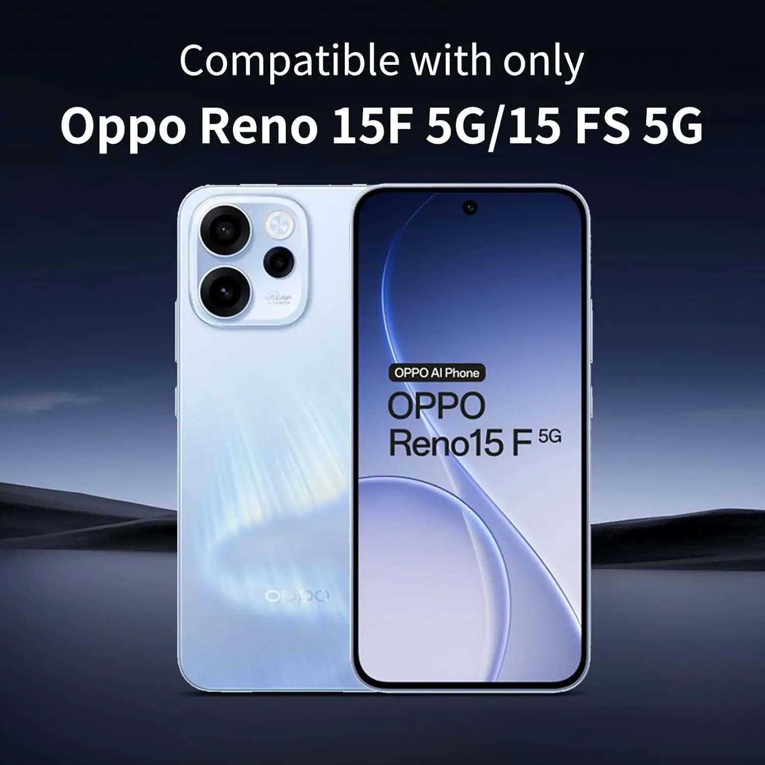 For OPPO Reno 15F Tempered Glass Screen Protector Glass