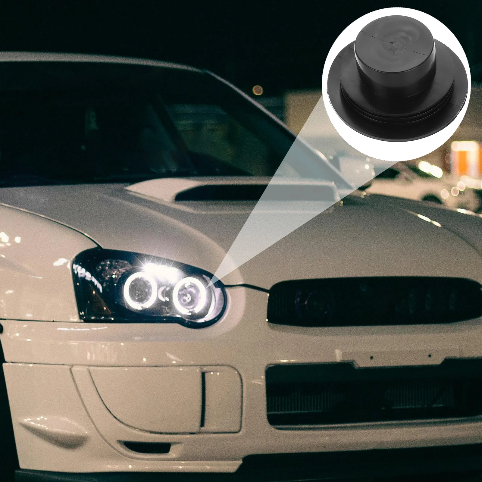 

Universal Car Waterproof Rubber Cover Protective Silicone Cap for LED Headlights Dustproof Cover Caps