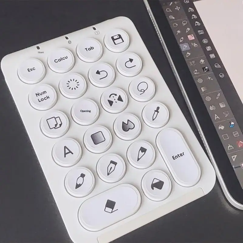 CSP Paint Shortcut Icon Keyboard Sticker Clip Studio Paint Tablet Keyboard Sticker Paint Shortcut Icon Keyboard Sticker-F(x)