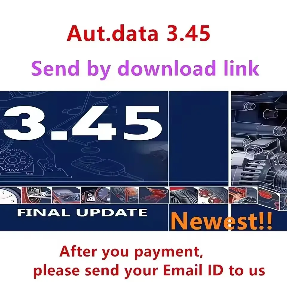 أحدث برنامج إصلاح السيارات برنامج Autodata 3.45 تحديث برنامج autodata 3.45 2014 أداة إصلاح السيارات خالية من البيانات تساعد على التركيب