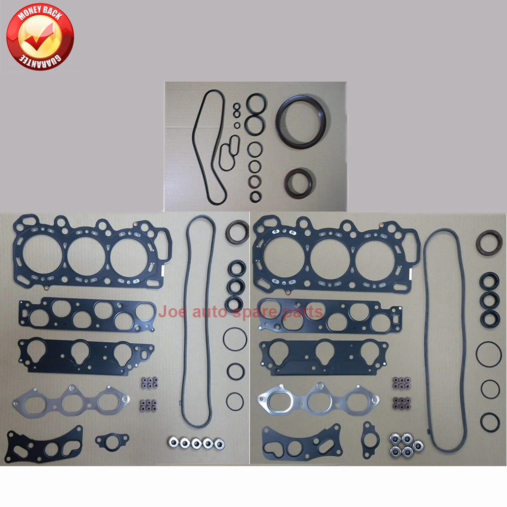 J30A1 J30A2 Engine Full gasket set kit for Honda ACCORD Mk VII VI Akula CL 2997cc 3.0L 3.0 Vtec 96-03 50181000