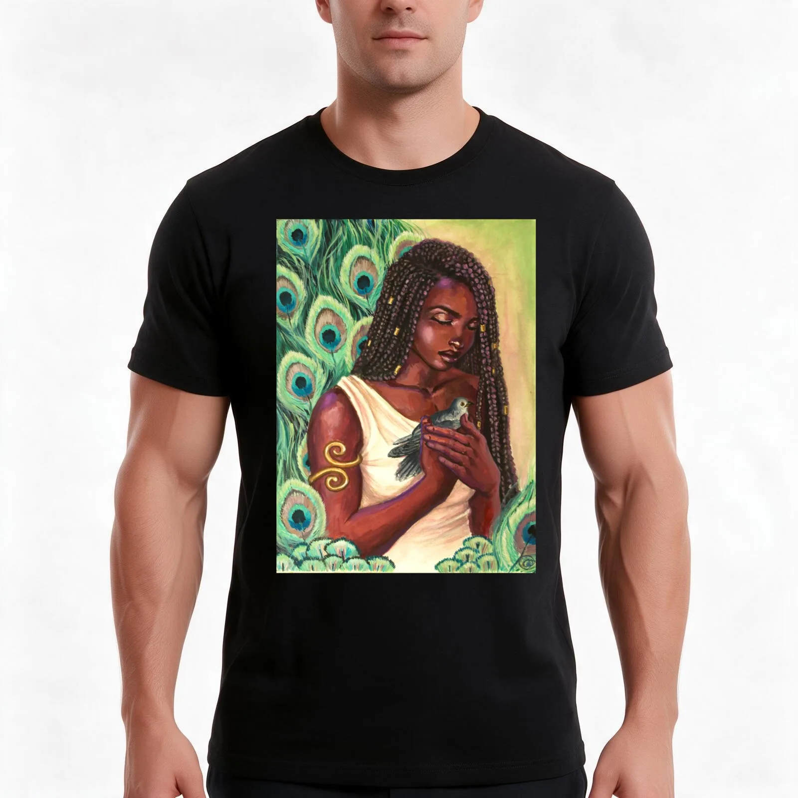 Hera's Compassion T-Shirt, Summer Casual Cotton Tee, Oversized Streetwear Tops, Vintage Graphic Print, Loose Fit Short Sleeve