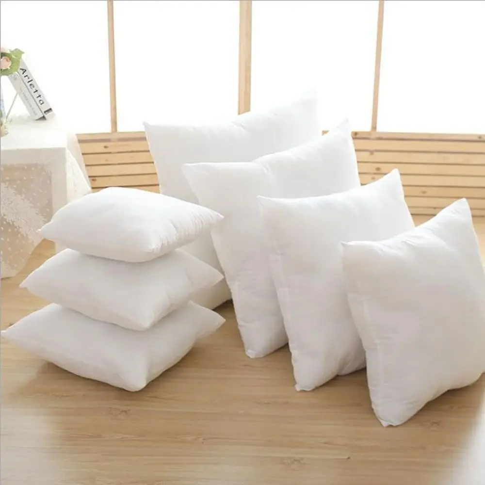 Soft Solid Home Interior Home Decoration Cotton Filler Pillow Accessory Cushion Filling Pillow Pillow Inner Cushion Core