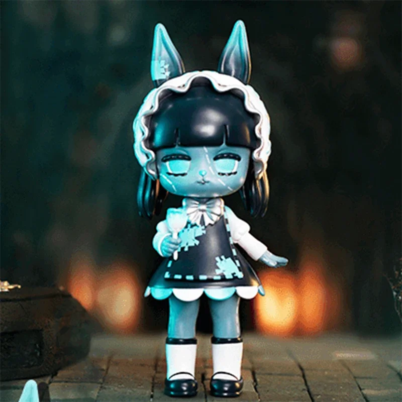 Chomi Series 2nd Lost In Nightmare Gothic Blind Box Anime Action Figure originali Ornamenti per il desktop Collezione di giocattoli regalo a sorpresa