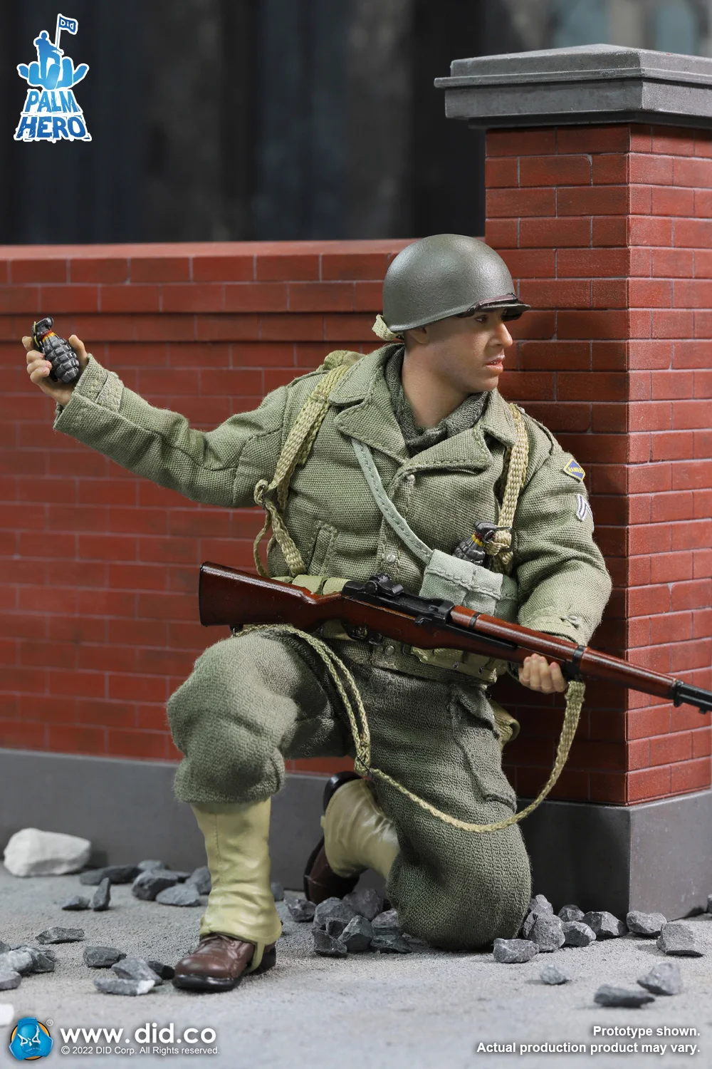 In Stock DID XA80011 WWII US Rangers Capazzo Figure Model 6'' Male Soldier Action Figure Body Doll Full Set Collectible Toy 1/12