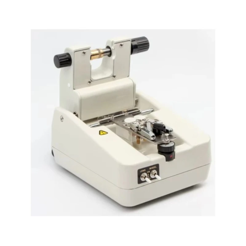 Optical Lens Groover, Semi-Rimless Eyeglass Lens Grooving Machine, Stainless Steel Auto Groover For Optical Shop Lens Processing